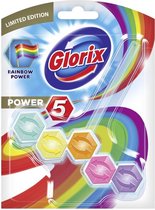 GLORIX Rainbow power toiletblok - Multicolor - 1 pak