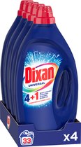 Dixan - Universal - Vloeibaar Wasmiddel - Voordeelverpakking - 4 x 33 Wasbeurten