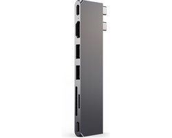 Satechi USB-C Pro Hub Slim Adapter – Grijs