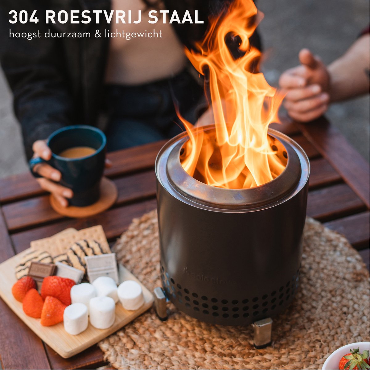 Solo Stove Mesa XL brasero de table - Inox