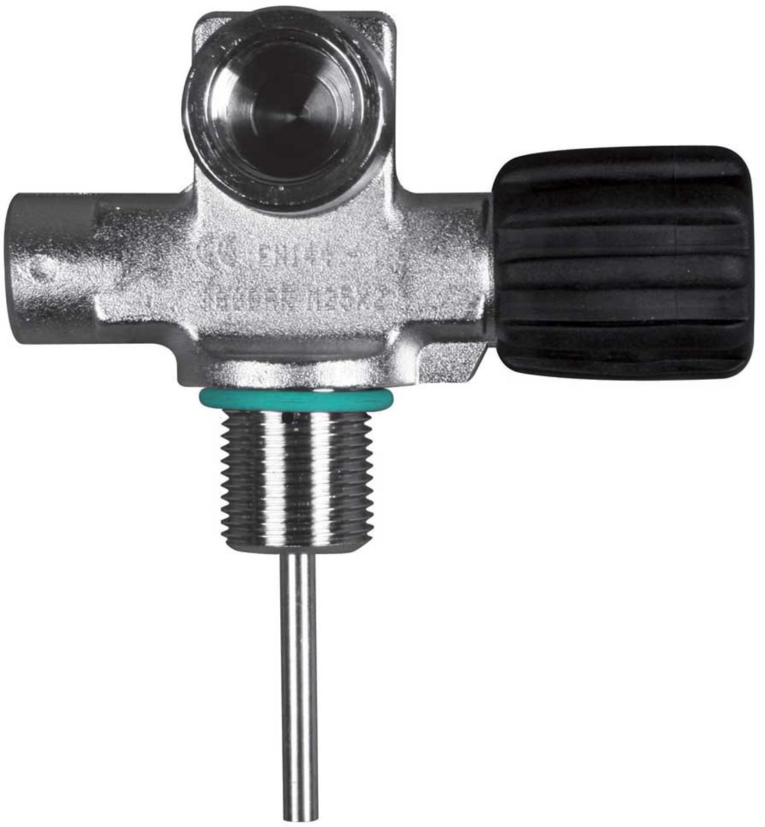 Oms Right Expandable Din 300 Bar Klep Zwart,Zilver