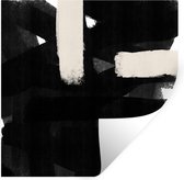 Muurstickers - Sticker Folie - Abstract - Pastel - Minimalisme - 100x100 cm - Plakfolie - Muurstickers Kinderkamer - Zelfklevend Behang XXL - Zelfklevend behangpapier - Stickerfolie