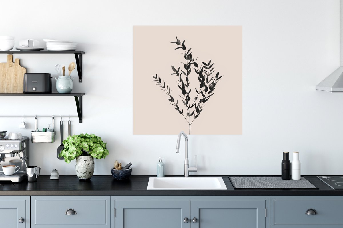 Poster Planten - Groen - Natuur - 75x75 cm