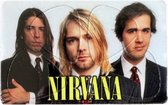 Nirvana - Plectrum - Pikcard met 4 plectrums