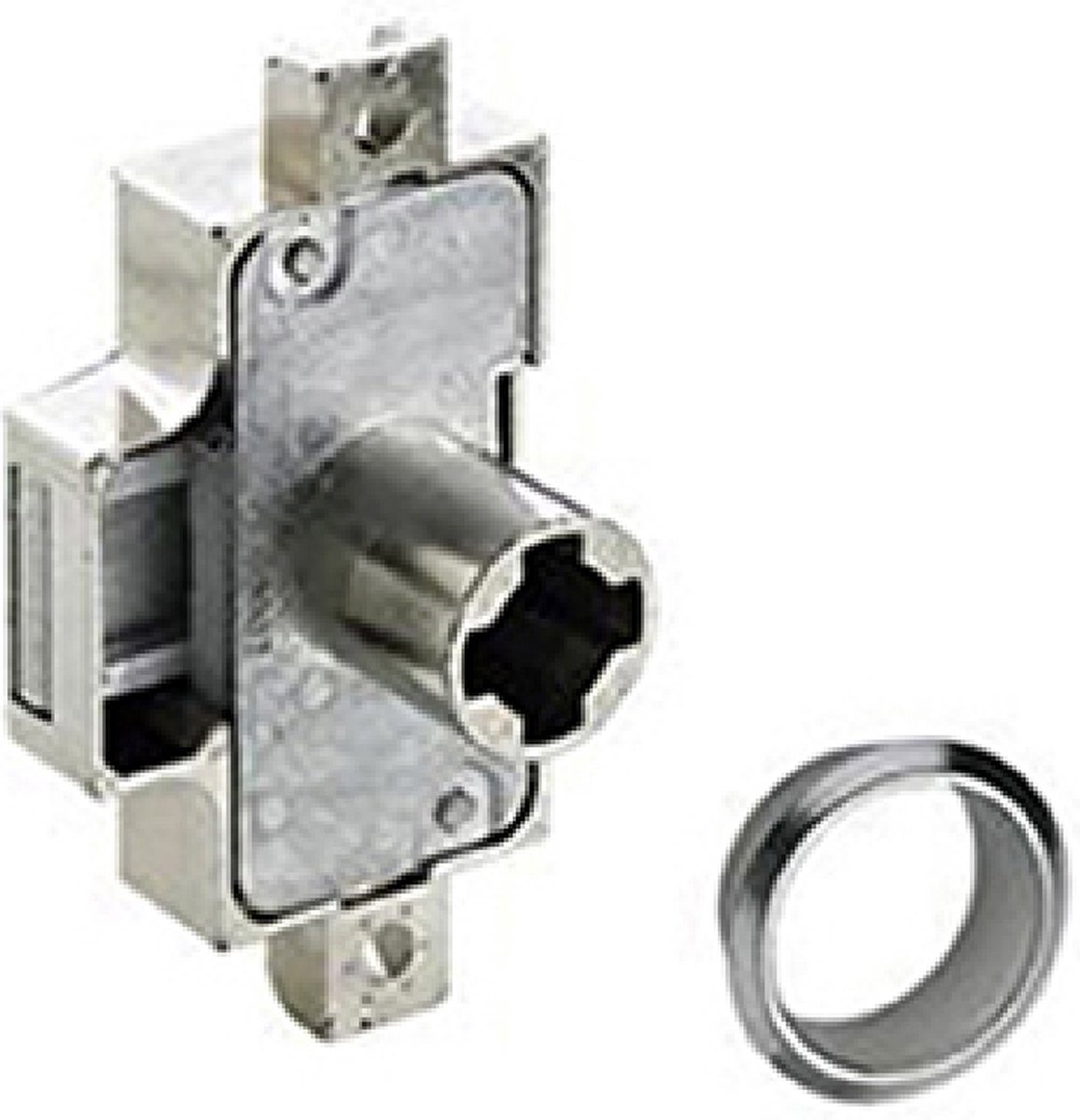 Hettich kastespagnolet z.cilinder 25mm ls/rs9133908 ( a 1 st )