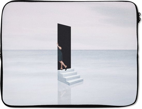 Housse pour ordinateur portable 17 pouces Femme Escalier
