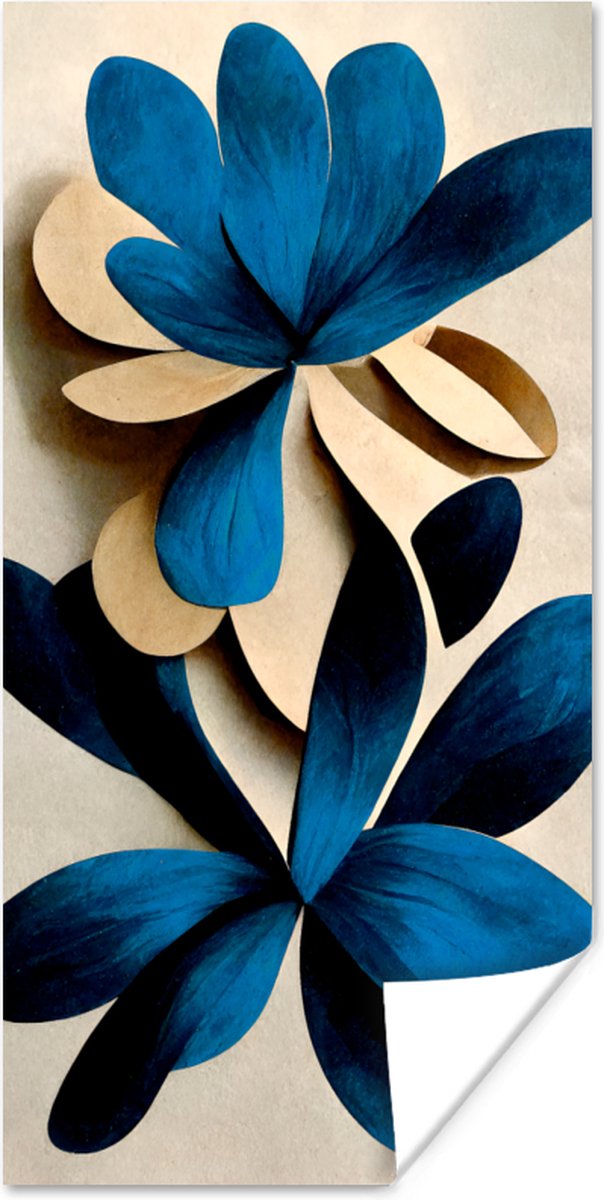 Bladeren - Planten - Blauw - Lelie