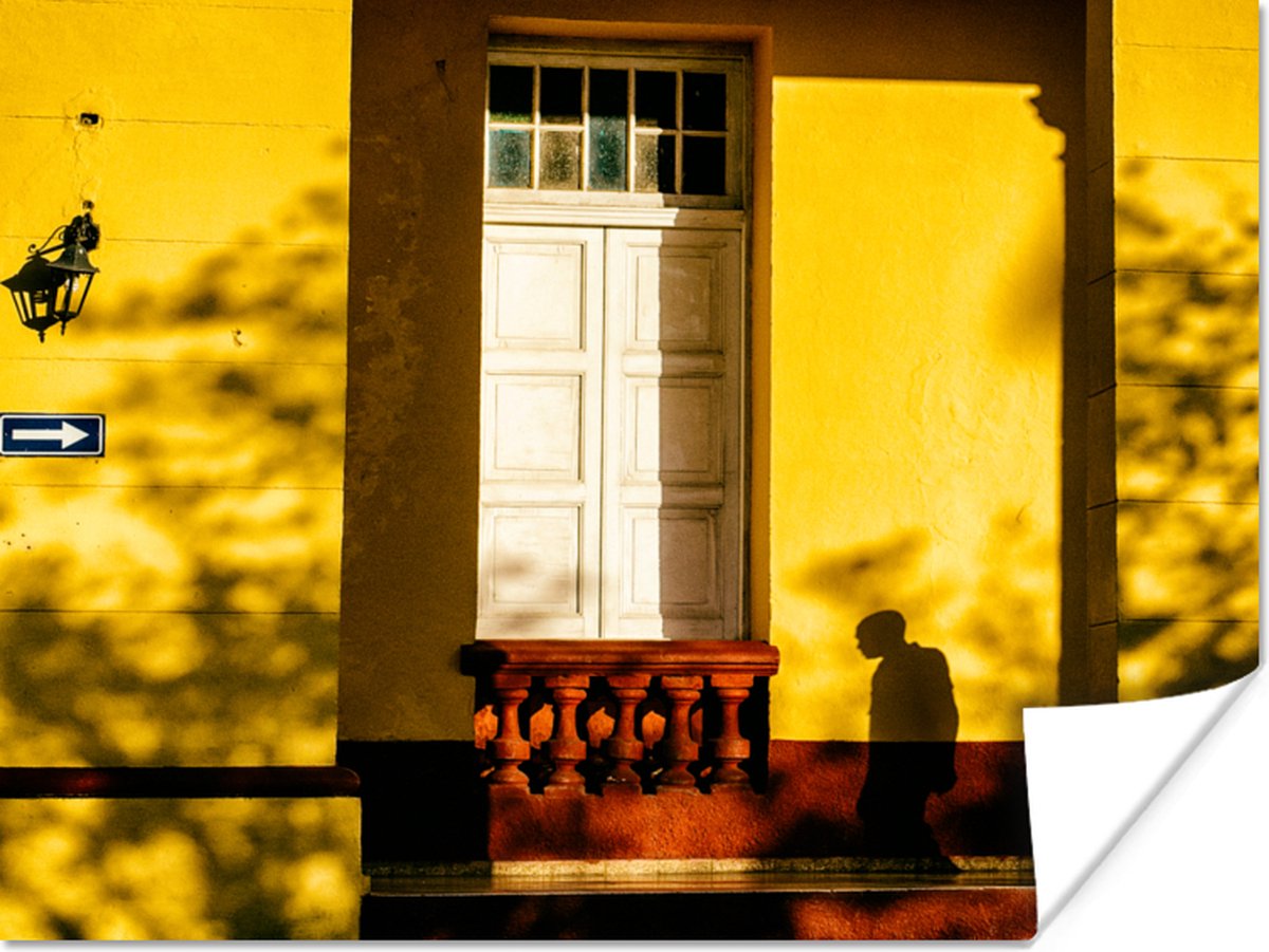 Deur - Geel - Architectuur - Schaduw