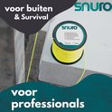 Fluogeel polyamide metseltouw op spoel, 1mm diameter, 100m lang, ideaal voor professionals. "Voor buiten & Survival"