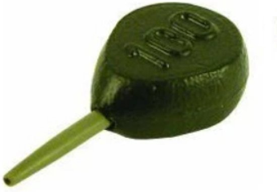EXC Flat Pear In Line - 80g - Inline Lood - Karper lood - Vislood van EXC — afbeelding 2