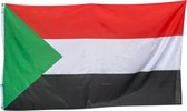 Trasal - vlag Soedan - soedanese vlag - 150x90cm