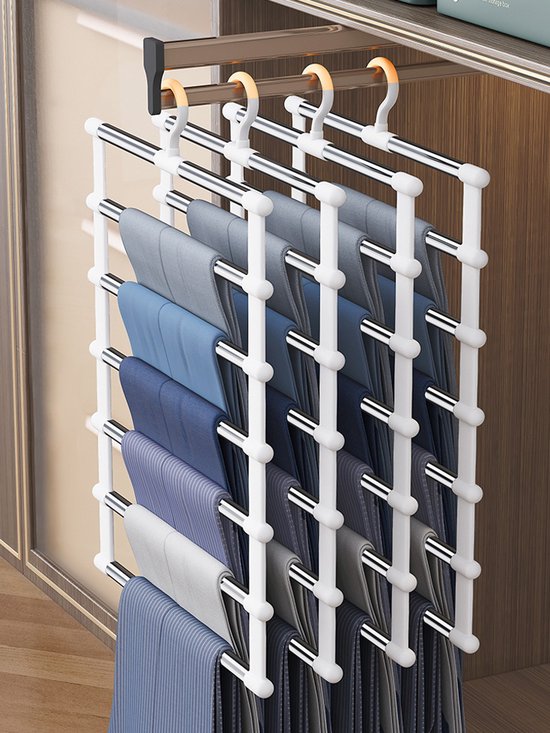 IDIMEX Robin Dressboy voor heren, mooie kledingstandaard met broekhanger, praktische kledingbutler met sieradenplank, moderne dressboy in grijs IDIMEX Robin Dressboy voor heren, mooie kledingstandaard met broekhanger, praktische kledingbutler met sieradenplank, moderne dressboy in grijs