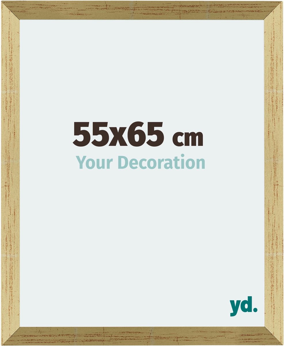 yd. Your Decoration - Fotolijst 55x65 cm - MDF - Goud Glans - Mura
