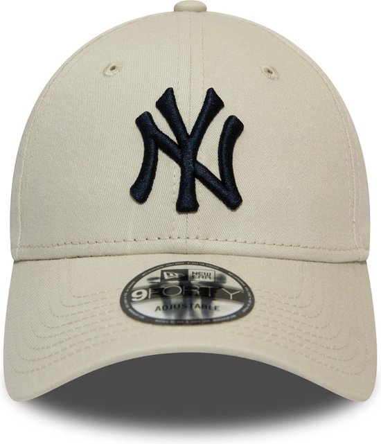 New York Yankees Cap Kind - Stone Beige - 4 tot 6 jaar - Verstelbaar - New Era Caps - 9Forty Kids - NY Pet Kind - Petten - Pet Kind - Kinderpet - Pet Kinderen Jongens - New Era