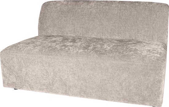 PTMD Lujo sofa white 9852 fiore fabric 2 seater element