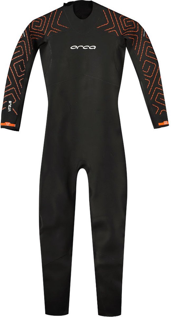 2025 Orca Dames Vitalis TRN Rug Ritssluiting Open Water Swim Wetsuit N