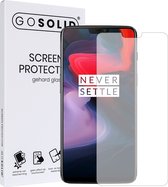 GO SOLID! ® Screenprotector geschikt voor Oneplus 6 - gehard glas