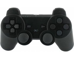 Dolphix Draadloze Bluetooth Controller Zwart Geschikt voor PlayStation 3 PS3