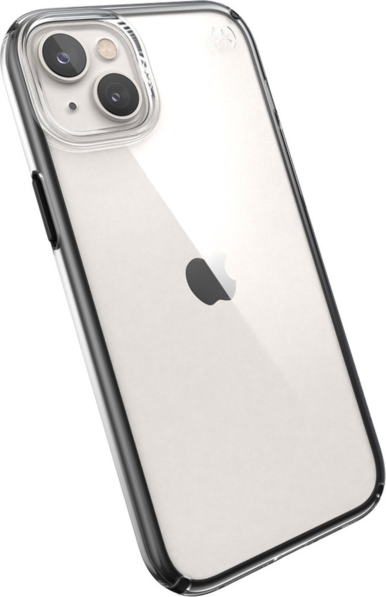 Speck Presidio Perfect Clear geschikt voor Geo geschikt voor Apple iPhone 14 Plus/15 Plus Clear/Black