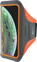 Hardloop Sportarmband geschikt voor Apple iPhone X/10 Apple iPhone Xs - Oranje - Mobiparts