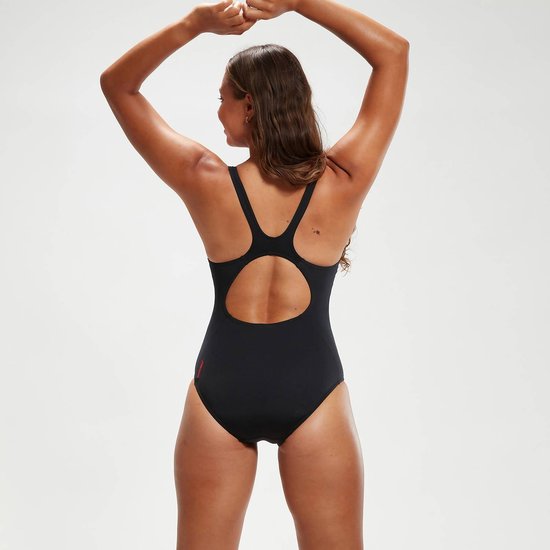 Maillot De Bain Une Pièce Speedo Power Flex Eco - Taille 26 - Rouge - Neuf Avec étiquettes