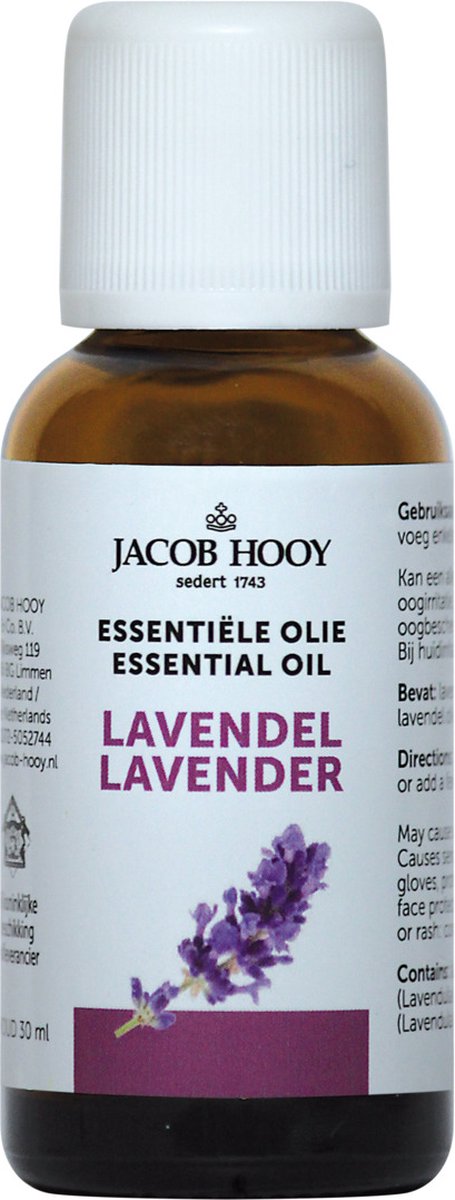 Goedkoopste Jacob Hooy Lavendel - 30 ml - Etherische Olie