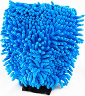 HPP® Washandschoen Blauw - Auto Wassen - Ultrazachte - Premium Microvezel - Voor Auto & Motor - Handschoen