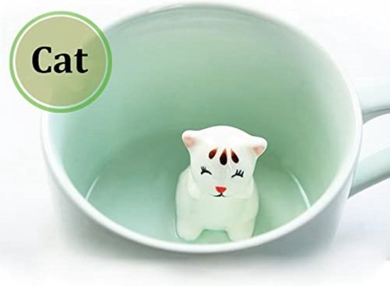 Koffie Melk Thee Keramische Mokken - 3D Dierlijke Ochtend Cup Beste Cadeau Voor Ochtenddrankje Panda