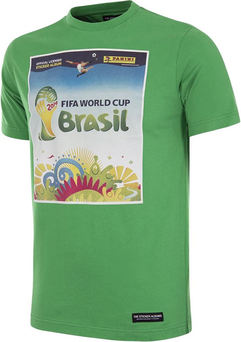COPA - Panini FIFA Brazilië 2014 World Cup T-shirt - S - Groen