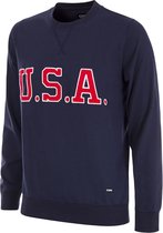 COPA - USA 1934 Retro Voetbal Sweater - L - Blauw