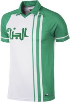 COPA - Algerije World Cup 1982 Retro Voetbal Shirt - L - Wit; Groen