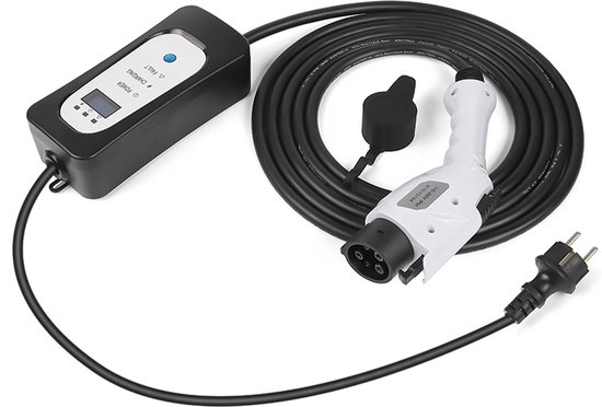 ANDAIIC EV Chargeur Voiture Électrique Chargeur Portable Type 2