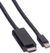 Mini DisplayPort Câble, Mini DP - UHDTV, M/M, noir, 1 m