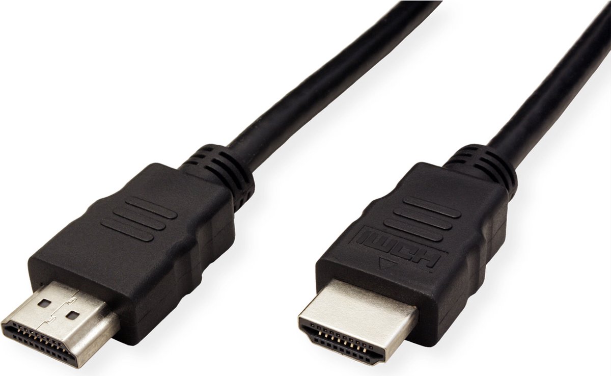 Image of ROLINE GREEN HDMI High Speed kabel met Ethernet M-M, TPE, zwart, 3 m