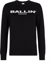 Ballin Amsterdam -  Heren Regular Fit  Original Sweater  - Zwart - Maat XXL