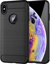 Brushed case geschikt voor Apple iPhone Xs Max