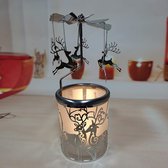 Bougeoir Tournant Carrousel - Décoration Mariage Ou Noël - DIY - Fée