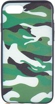 Siliconen Camouflage cover voor de iPhone 7 plus