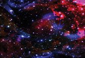 Fotobehang Space Stars | XL - 208cm x 146cm | 130g/m2 Vlies