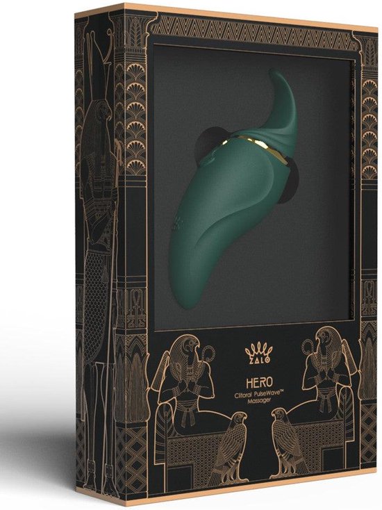 Hero Jewel Green - Masseur et baguettes - Zalo (tout), Zalo - Legend - bijou vert