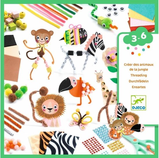 DJECO DJ09016, Kinderset voor gieten/schilderen, 3 jaar, Meerkleurig