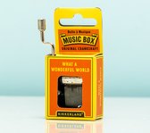 Boîte à musique nostalgique Quel monde merveilleux