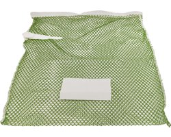 Premium wasnet 40x60 cm - Met knoopsluiting - Groen