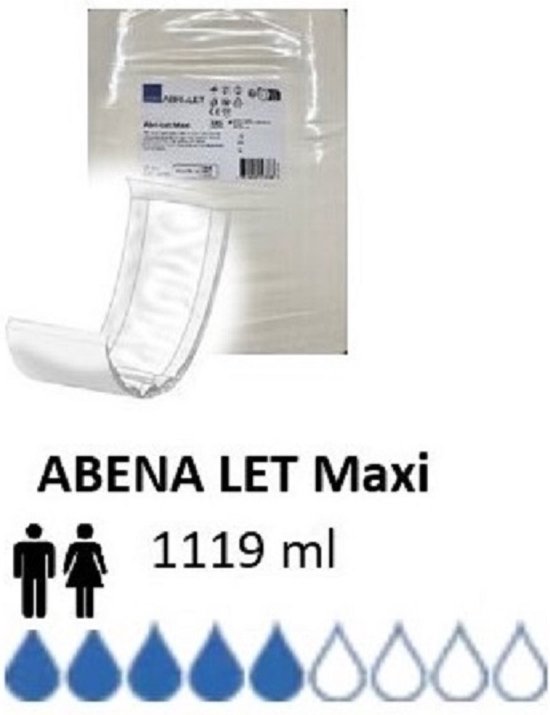 Abena Abri-Let Maxi - 15 x 60 cm - 1 pak van 20 stuks
