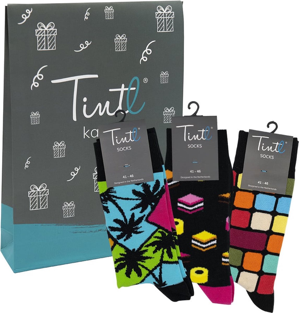 Tintl socks geschenkset unisex sokken | Trio - Colour 1 (maat 41-46)