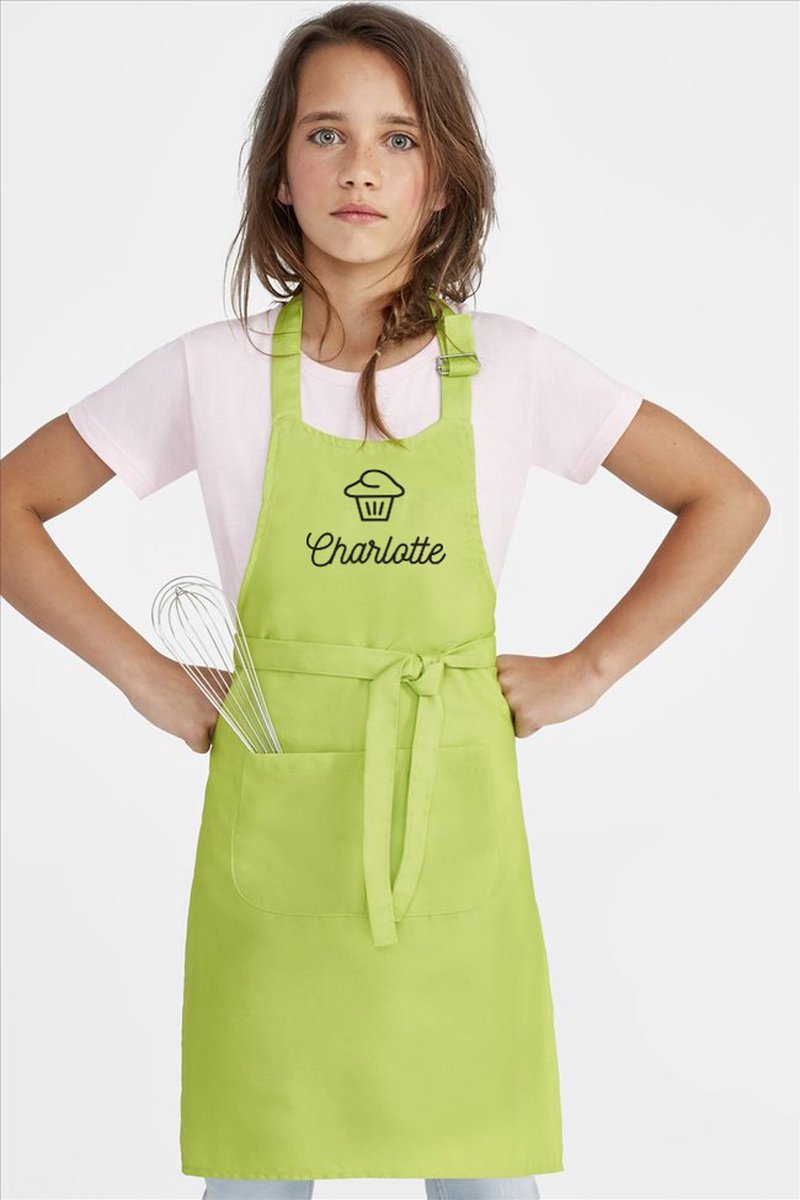 Huurdies - Kinderschort - Bedrukte Kinderschort - Keukenschort - Gepersonaliseerd