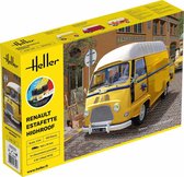1:24 Heller 56740 Renault Estafette High Roof - Starter Kit Plastic Modelbouwpakket