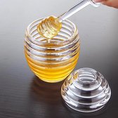 Pot de miel Freecook - Avec cuillère - Couvercle