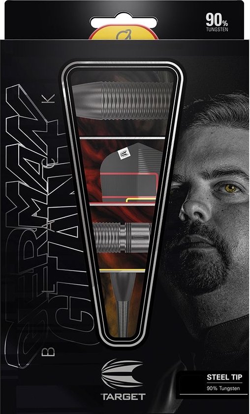 Target Gabriel Clemens Black 90% - Dartpijlen - 21 Gram van Target — afbeelding 3