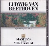 Symphony no. 7 and 8 - Ludwig van Beethoven, Masters of the Millennium - Radio Symphony Orchestra Ljubljana o.l.v. Anton Nanut, Philharmonia Slavonica o.l.v. Henry Adolph